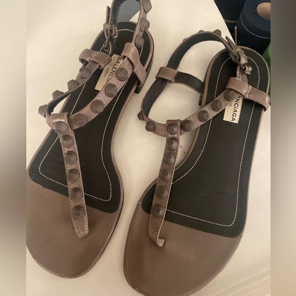 Balenciaga thong style sandals